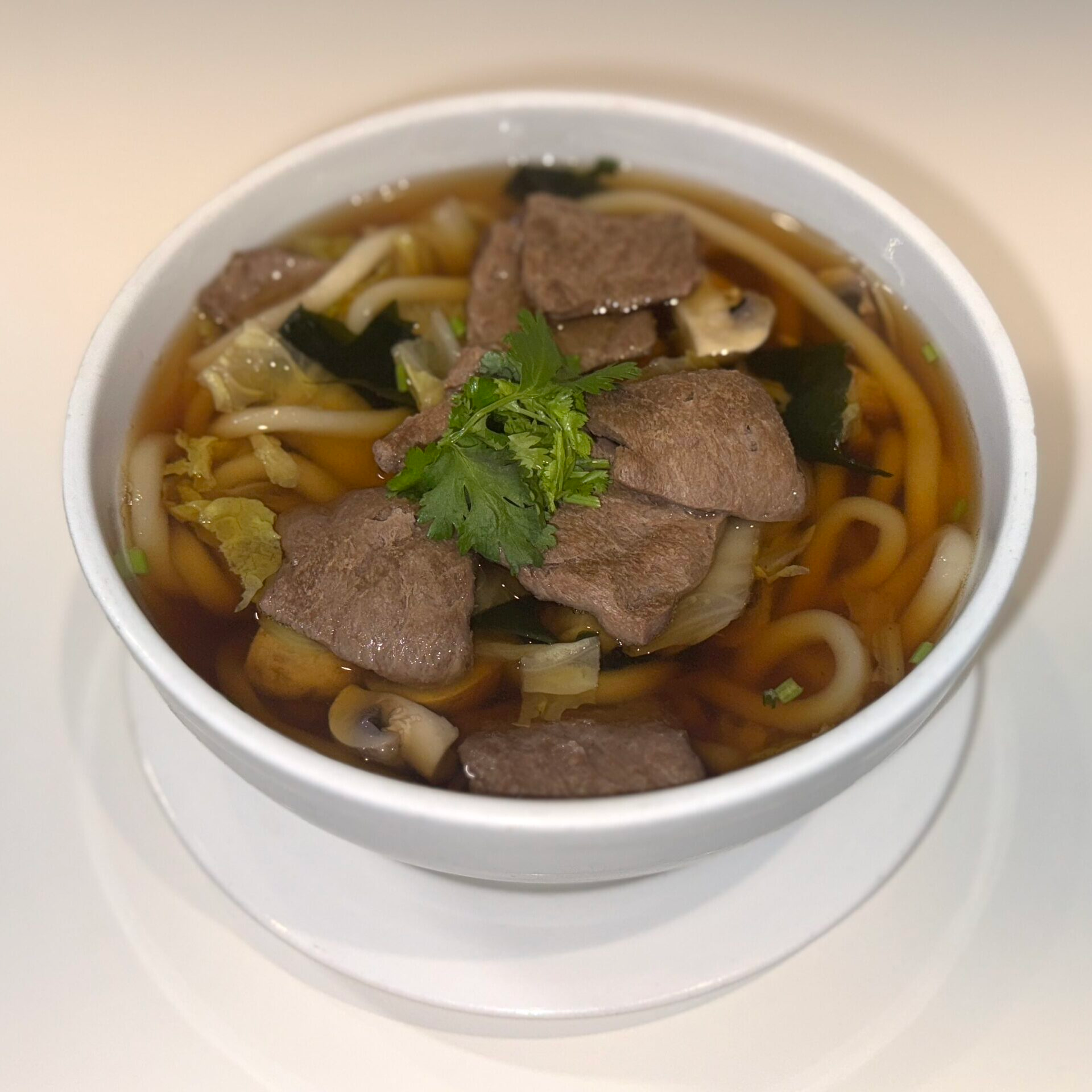 NR1 Soy Beef U-Don Soup